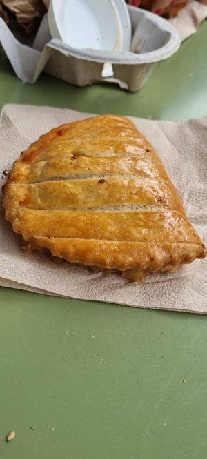 Apple cake  at Land & Monkeys - Turenne in Paris