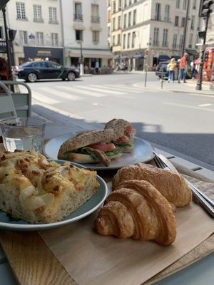 Croissant, Pain au chocolat   at Land & Monkeys - Turenne in Paris