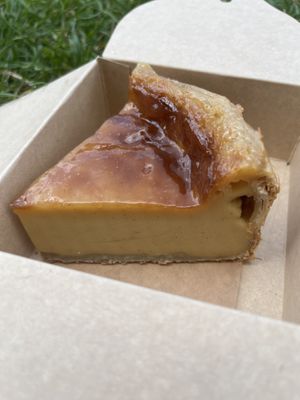 Flan. Perfect vanilla and we’ll set custard  at Land & Monkeys - Turenne in Paris