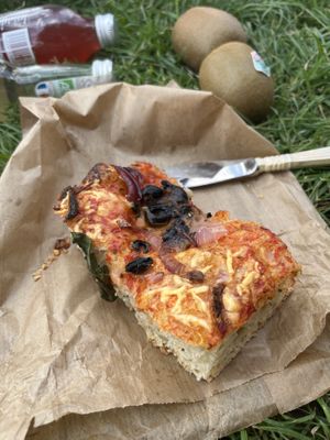 Foccacia  at Land & Monkeys - Turenne in Paris