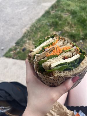 umami sandwich (very good portion and delicious)  at Land & Monkeys - Turenne in Paris