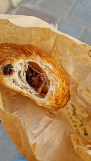 Pain au chocolat at Land & Monkeys - Turenne in Paris