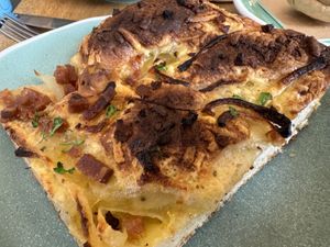 Focaccia  at Land & Monkeys - Turenne in Paris