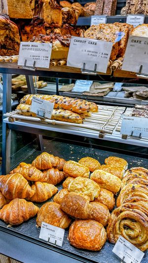 Viennoise and pain au chocolat  at Land & Monkeys - Turenne in Paris