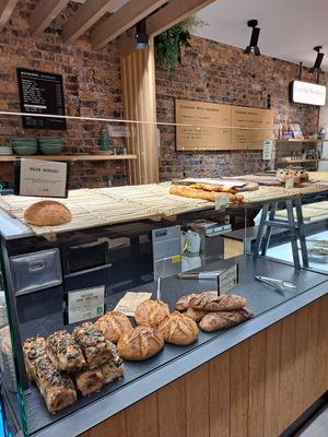Vegan bread at Land & Monkeys - Turenne in Paris