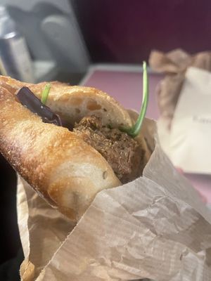 Le Fermier sandwich  at Land & Monkeys - Turenne in Paris