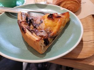 Pumpkin quiche   at Land & Monkeys - Turenne in Paris