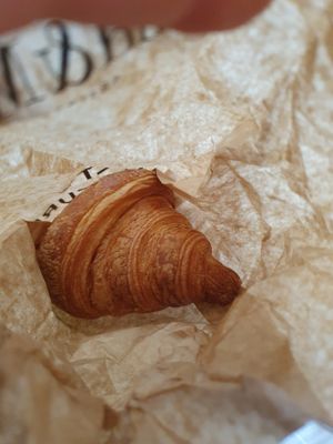 Croissant at Land & Monkeys - Turenne in Paris