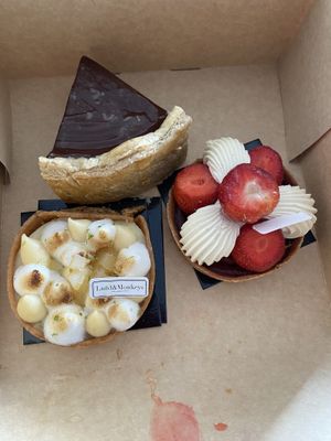 Sweets! All exceptional!  at Land & Monkeys - Turenne in Paris