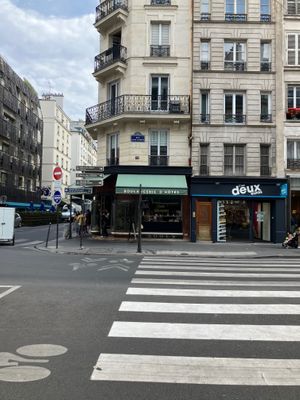 The location is adorable! Exterior and interior are very classically French (therefore gorgeous) at Land & Monkeys - Turenne in Paris