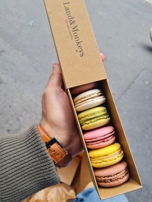 Macarons at Land & Monkeys - Turenne in Paris