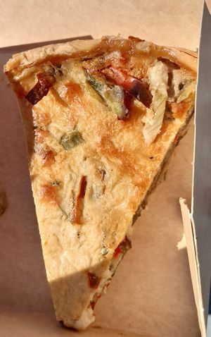 Quiche at Land & Monkeys - Turenne in Paris