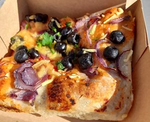 Focaccia at Land & Monkeys - Turenne in Paris