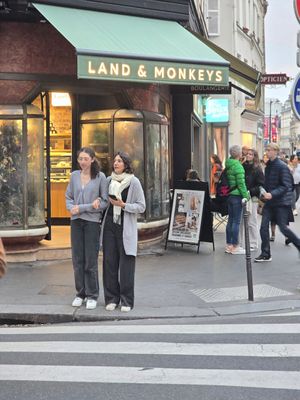 Front of building at Land & Monkeys - Turenne in Paris