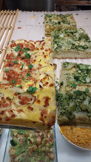 Quiches vegan  at Land & Monkeys - Turenne in Paris