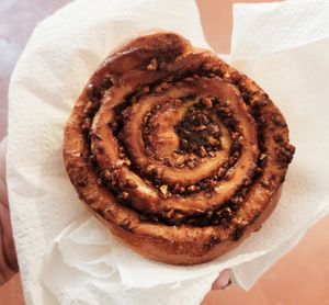 Pecan roll at Land & Monkeys - Turenne in Paris