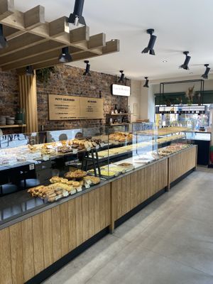 Selection of pastries  at Land & Monkeys - Turenne in Paris