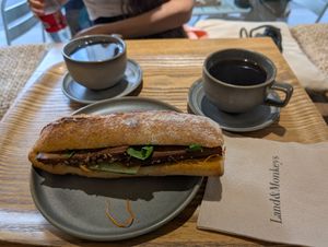 The banh mi at Land & Monkeys - Turenne in Paris