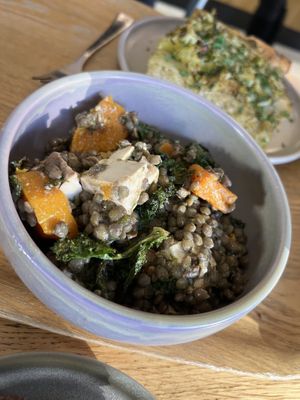 Lentil salad   at Land & Monkeys - Turenne in Paris