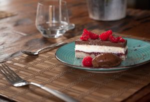 A very nice dessert at a Homediner.  at Groentje in Zwolle