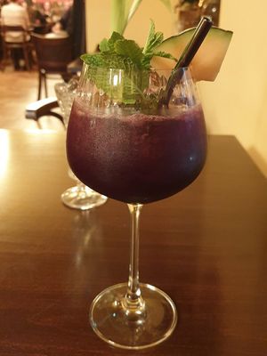 Home-made lemonade at Aljonuschka in Dresden