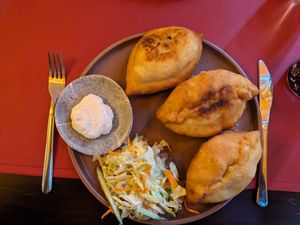 Piroški at Aljonuschka in Dresden