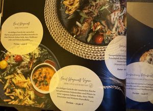 Menu 5/5  at Aljonuschka in Dresden