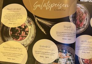 Menu 2/5  at Aljonuschka in Dresden