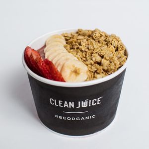 The Nutty Bowl at Clean Juice in Wyckoff
