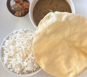 For Winter !!!
Rasam | Rice | Papad & Pickles  at Davie Dosa Company in Vancouver