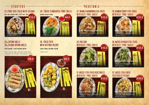 Viet 80’s Menu  at Viet 80s in Nottingham