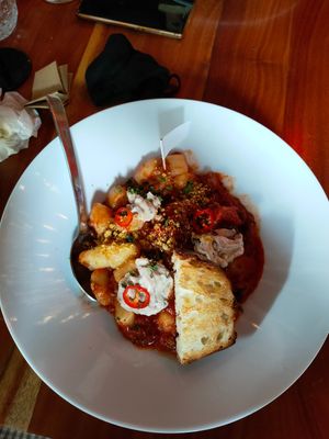 Spicy chorizo gnocchi at Jarrah in Hillarys