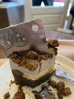 So many delicious layers!  at Duduri Dupang in Seoul