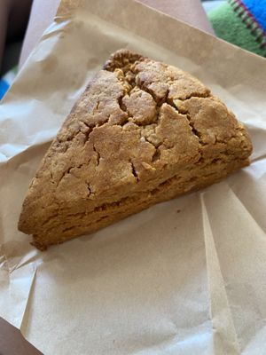 Delicious savory vegan chz scone   at Duduri Dupang in Seoul