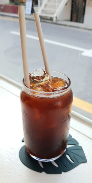 Iced Americano at Duduri Dupang in Seoul