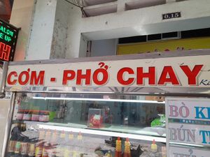 Sign outside at Trí Đức in Ho Chi Minh City