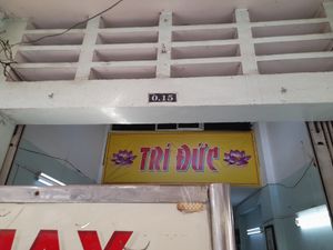 Sign and address number (15) at Trí Đức in Ho Chi Minh City