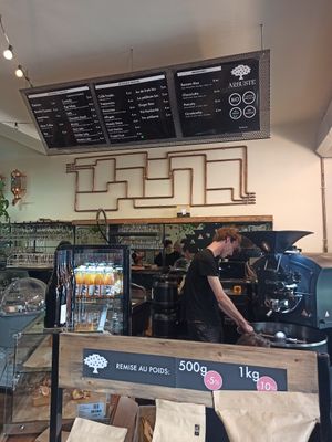 Inside at Arbuste in Caen