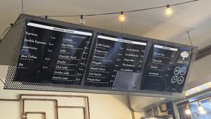 Menu  at Arbuste in Caen