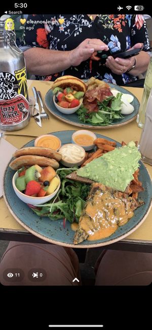   at Shake Café in Florence