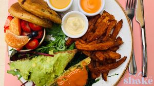   at Shake Café in Florence