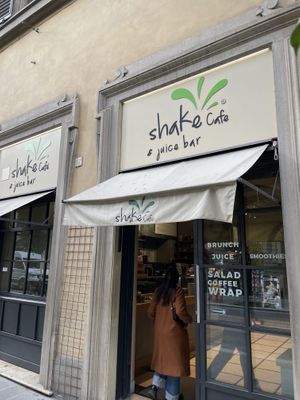Storefront   at Shake Café in Florence