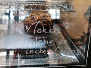 Vegan mocca cake at Bakkerij Koekkoek in Nijmegen