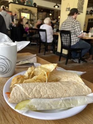 Wrap  at The Good Earth Cafe in Holland