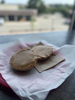 Good Earth Cafe - Peanut Butter Walnut Cranberry Bagel  at The Good Earth Cafe in Holland