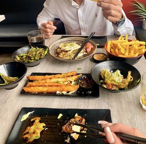 Koku Shi vegan options were delicious...  at Koku Shi in Inverkeithing