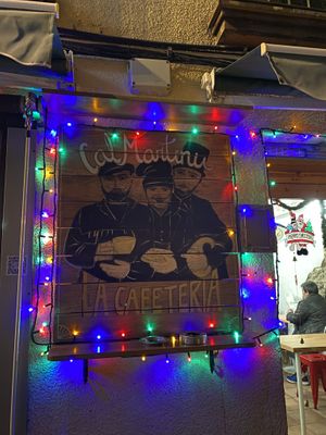 Rótulo   at Cal Martinu in Sant Llorenc De Morunys