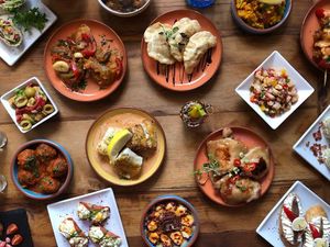 Tapas options at Sol y Sombra Tapas Bar in Dundee