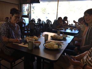 Happy Vancouverians at Veggie Bunch in Richmond