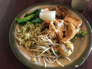 buffet-style at Veggie Bunch in Richmond